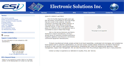 Desktop Screenshot of electronicsinc.com