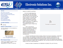 Tablet Screenshot of electronicsinc.com